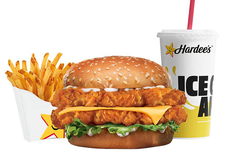 Дабл Чикен Филе Сэндвич Комбо