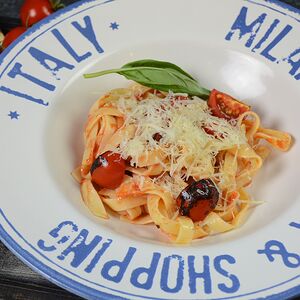 Паппарделле аль помодоро