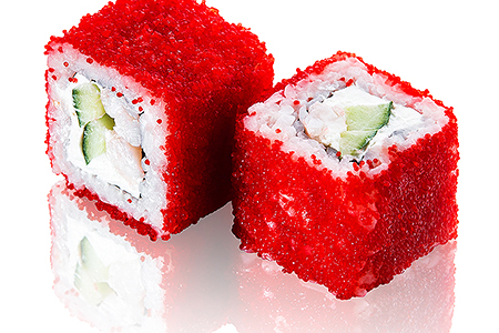 Ролл Калифорния с креветкой