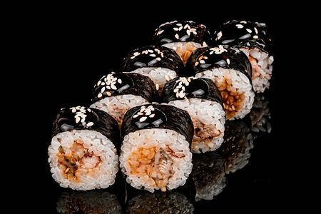 Мини ролл с угрем