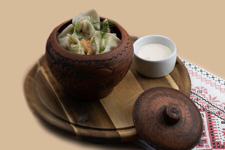 Пельмени с щукой