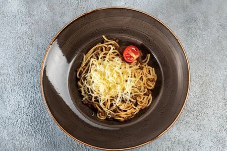 Паста болоньезе рустик