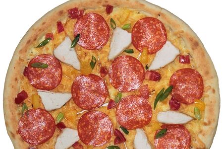Пицца Пепперони с курицей