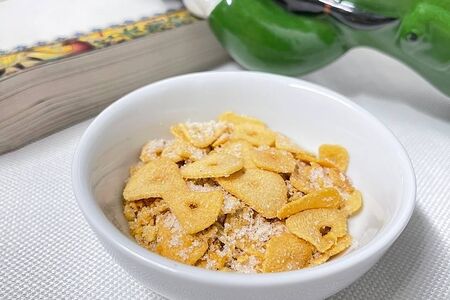 Чесночные чипсы