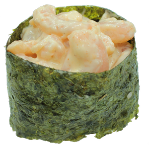 Гункан c креветкой