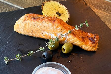 Лосось на гриле