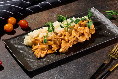 Курица карри с жасминовым рисом