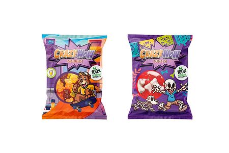 Мармелад жевательный желейный Crazywow в форме мишки\кости