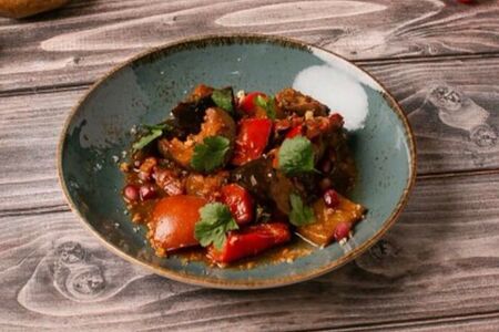 Овощи на углях обжаренные