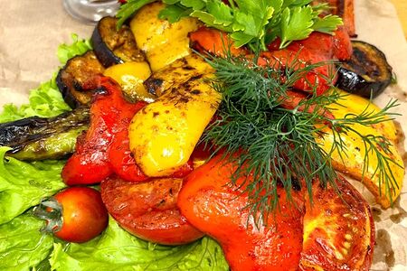 Овощи на мангале