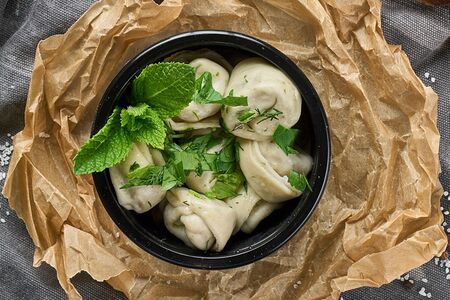 Пельмени Кудрявый в мяте