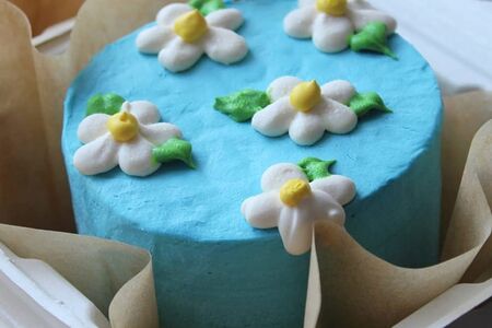 Бенто-торт Ромашки