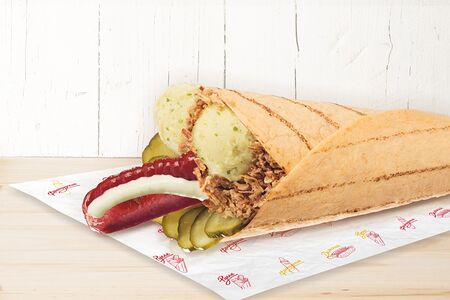 Рулле с сосиской чикен гриль