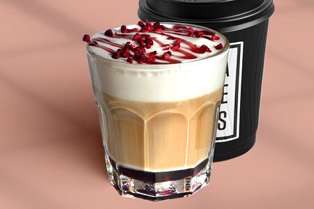 Ягодный латте L