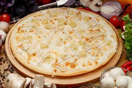 Гавайская на тонком тесте