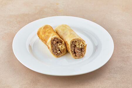 Блин с мясом