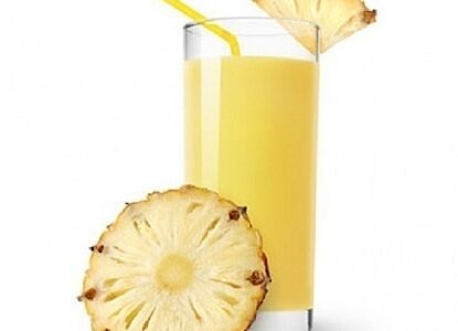 Свежевыжатый ананасовый сок