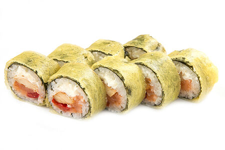 Сяке темпура ролл