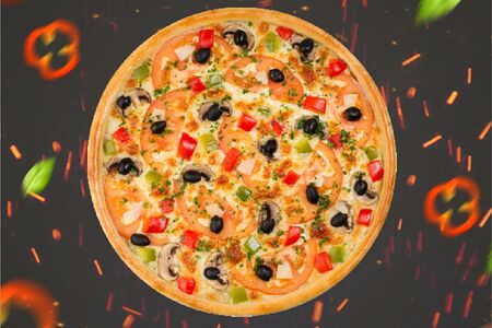 Пицца Вегетарианская мини 