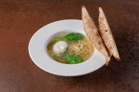 Бульон с пастой