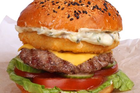 Чизбургер сырный биг