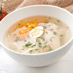 Домашняя лапша с курицей