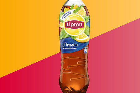 Черный чай с лимоном Lipton