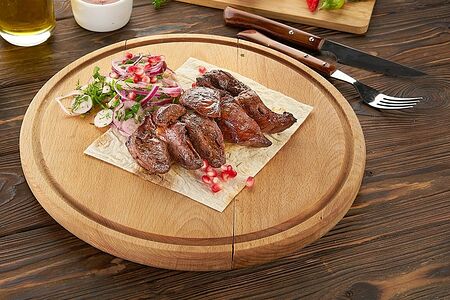 Шашлык из сердца ягненка