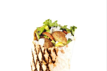 Шаверма с фалафелем