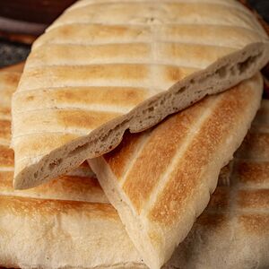 Лепешка на мангале