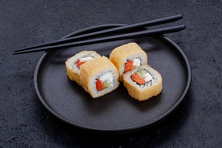 Горячий с лососем