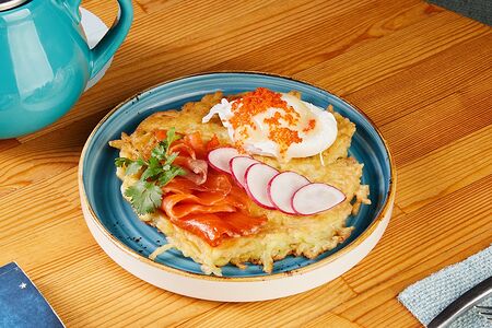 Драник с форелью