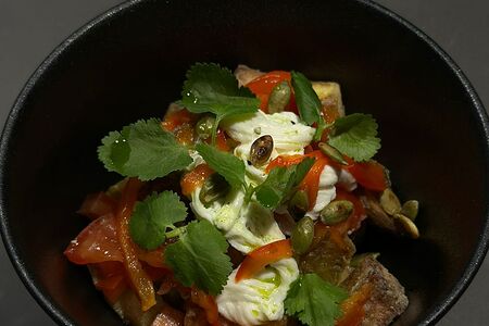 Баклажан со страчателлой