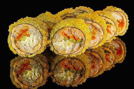 Салмон темпура