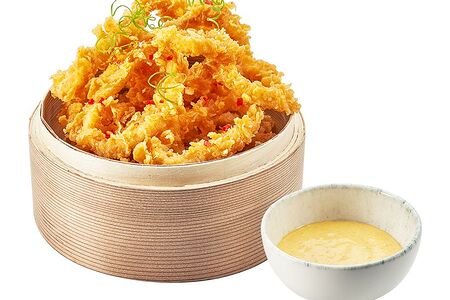 Кольца кальмара с карри