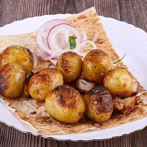 Картошка на углях