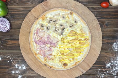 Пицца Сливочное трио большая