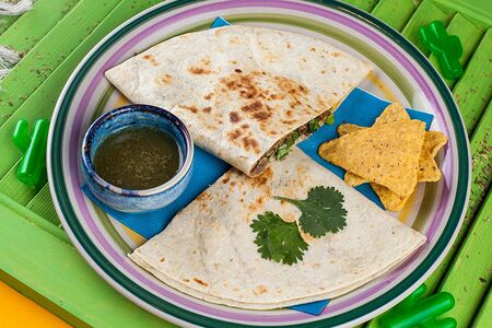 Quesadilla barbacoa (кесадилья с говядиной)