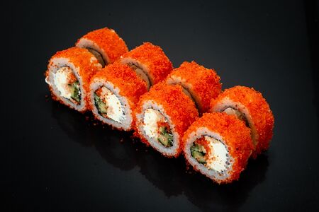 Калифорния с креветочным замесом