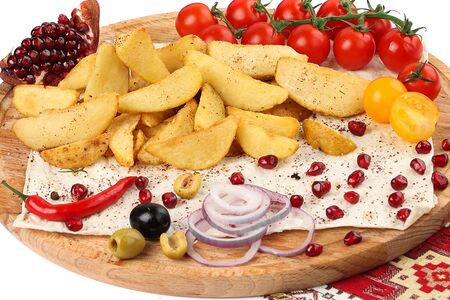 Картофельные дольки