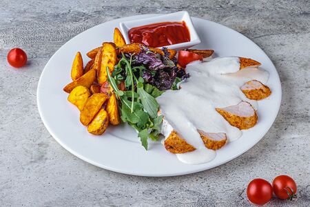 Куриный стейк с Айдахо