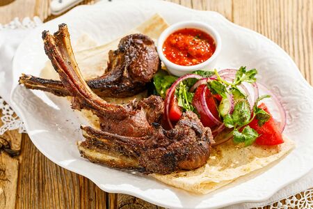 Шашлык из корейки