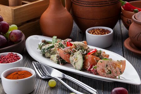 Салат По-грузински