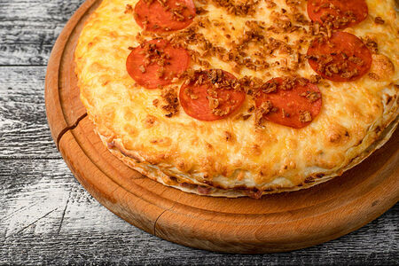 Пицца-торт Супер-мясной