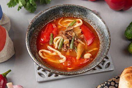 Суп Уйгурский лагман с говядиной