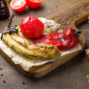 Овощи на мангале