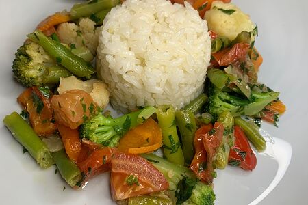 Рис с овощами