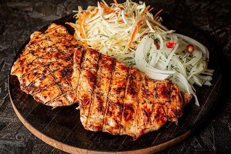 Стейк из куриной грудки