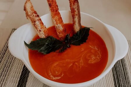 Томатный суп Смелый помидор