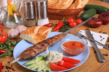 Люля-кебаб из баранины
